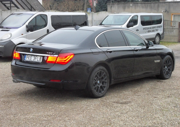 BMW Seria 7 cena 75900 przebieg: 255000, rok produkcji 2012 z Wolbórz małe 352